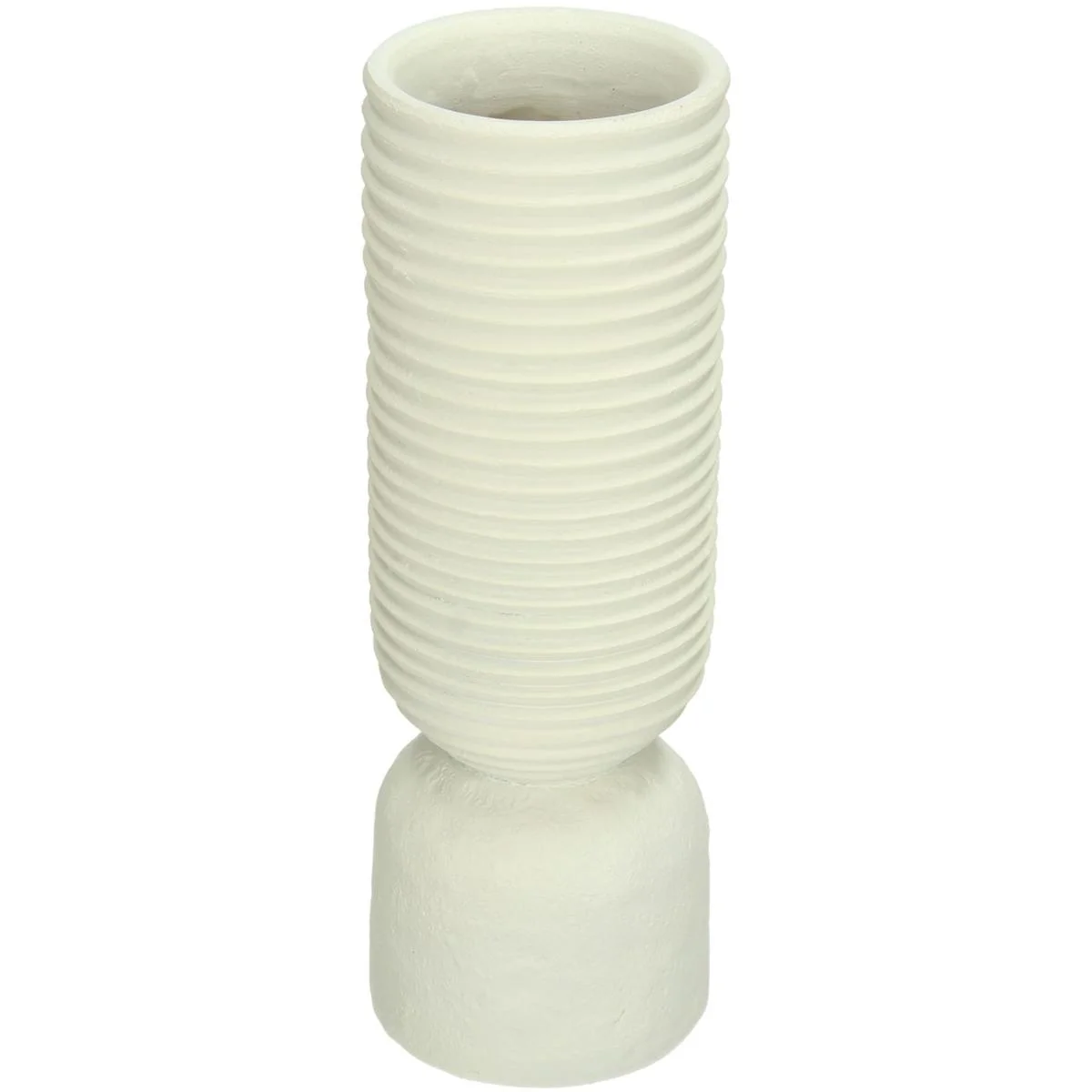 Φωτογραφία προϊόντος: ArteLibre Βάζο Ιβουάρ Polyresin 6.5x6.5x18.7cm