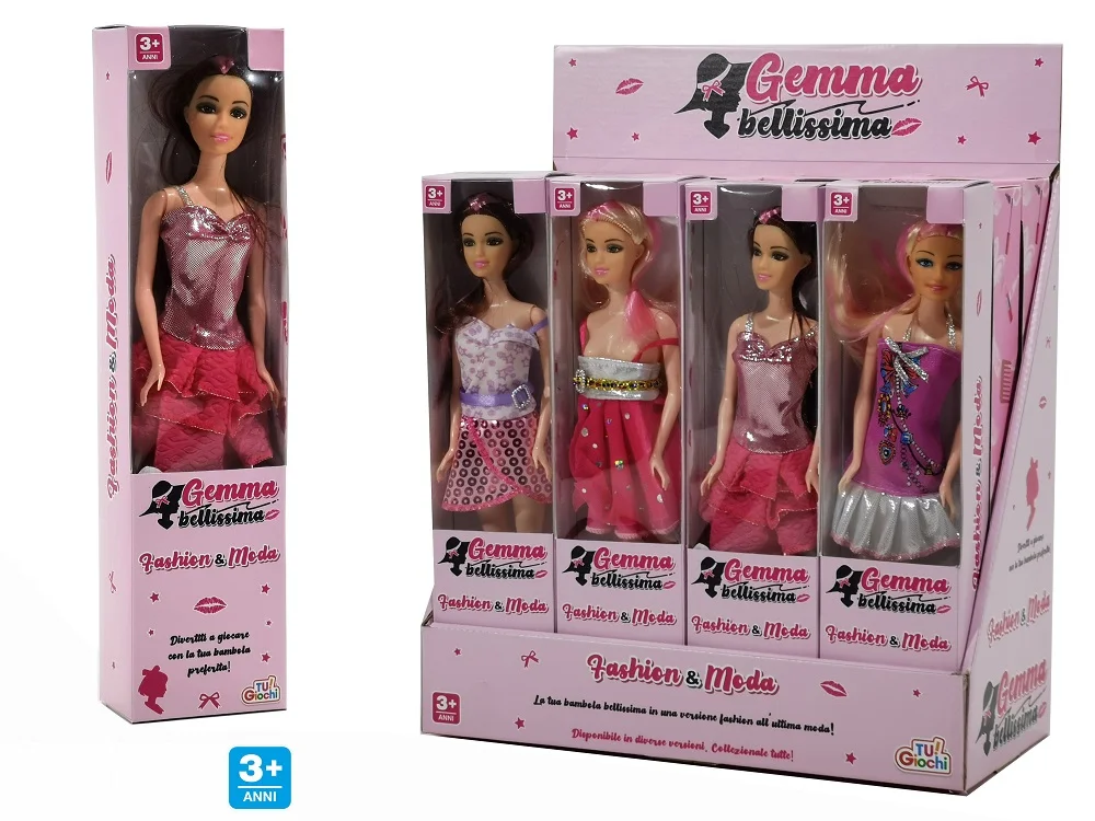 Φωτογραφία προϊόντος: Smart Market Κούκλα Gemma Bellissima Πλαστικό Σε 4 Διαφορετικές Εμφανίσεις Για 3+ Ετών