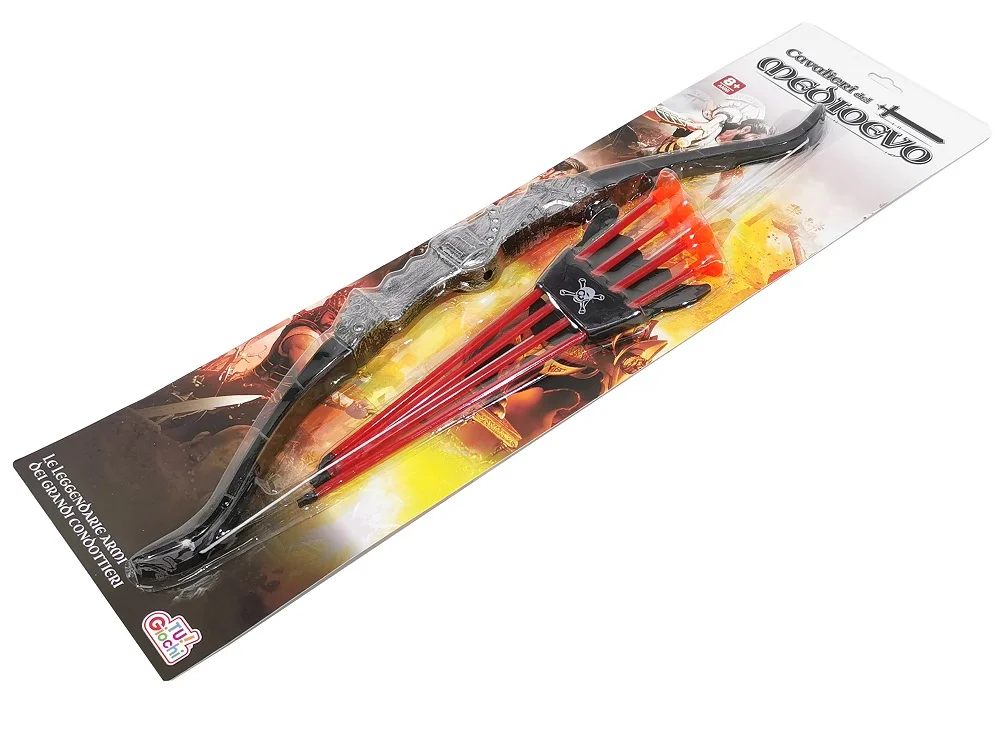 Φωτογραφία προϊόντος: Smart Market Παιδικό Μεσαιωνικό Τόξο Και 4 Βέλη Πλαστικό Για 8+ Ετών