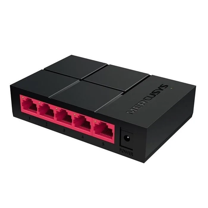 Φωτογραφία προϊόντος: MERCUSYS 5-Port 10/100/1000Mbps desktop switch