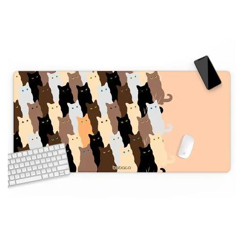 Φωτογραφία προϊόντος: Mousepad Babaco Cats 001 80x40cm (1 τεμ) N64099