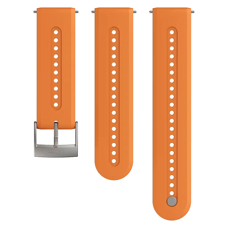 Φωτογραφία προϊόντος: Suunto 24mm Athletic 7 Silicone Strap Granite Orange S/M έως 12 άτοκες δόσεις ή 24 δόσεις