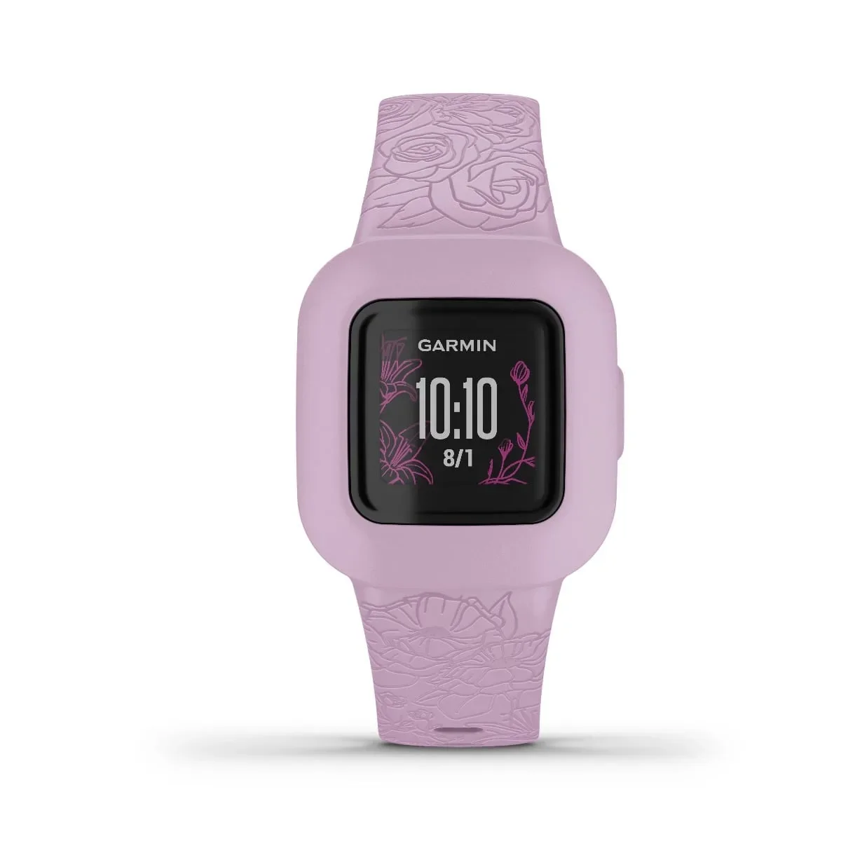 Φωτογραφία προϊόντος: GR Garmin vivofit jr. 3 Lilac Floral έως 12 άτοκες δόσεις ή 24 δόσεις