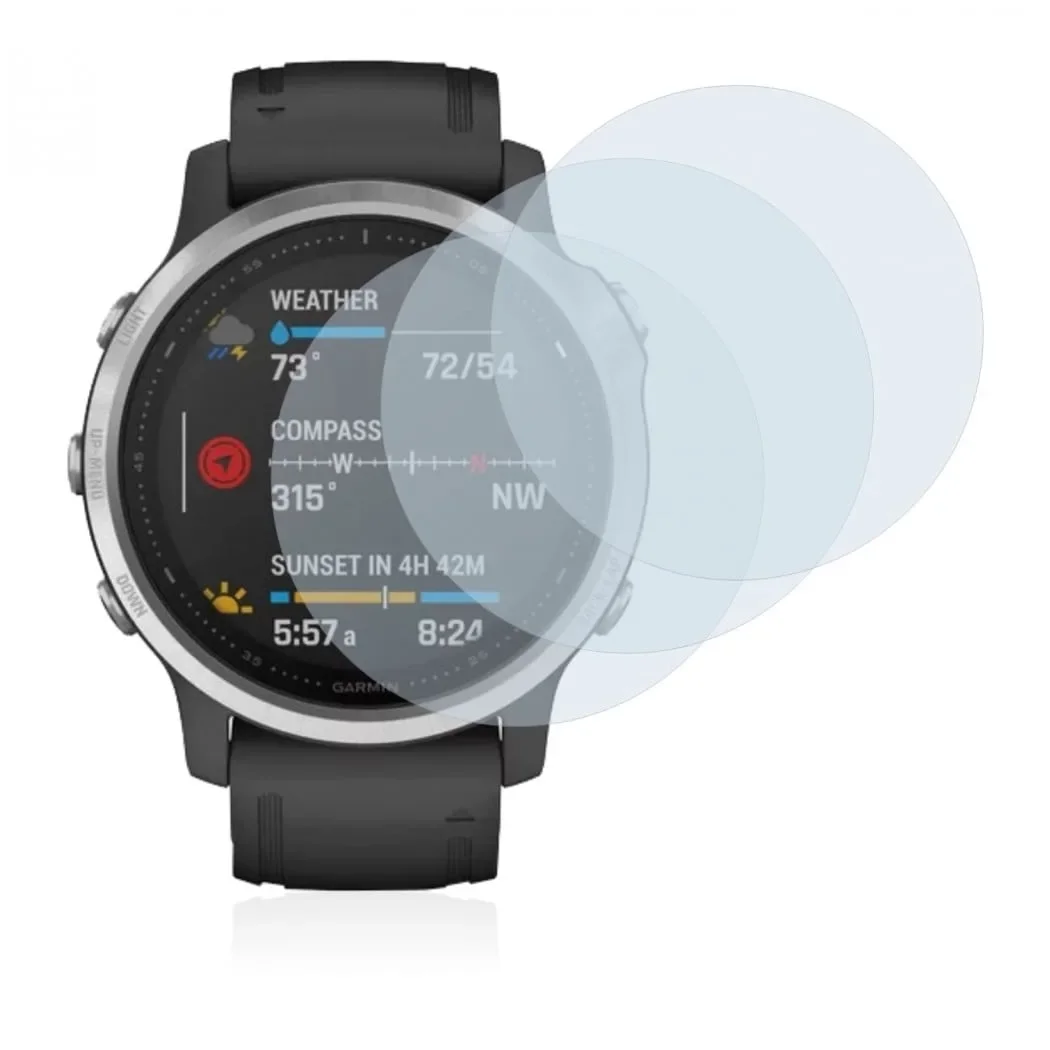 Φωτογραφία προϊόντος: GR AirGlass Glass Screen Protector for Garmin Fenix 6S (3-pack) έως 12 άτοκες δόσεις ή 24 δόσεις