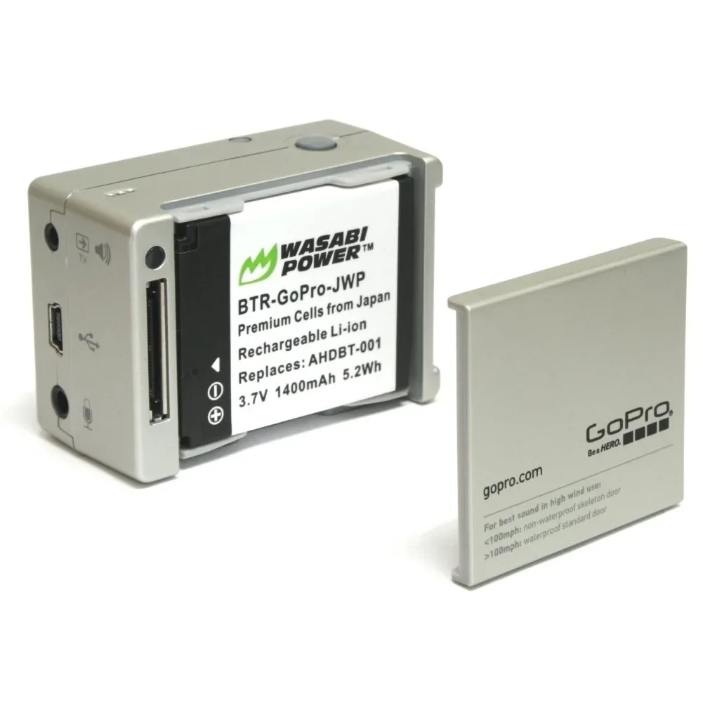 Φωτογραφία προϊόντος: GR Wasabi Power Battery for GoPro HD HERO2/HD HERO έως 12 άτοκες δόσεις ή 24 δόσεις