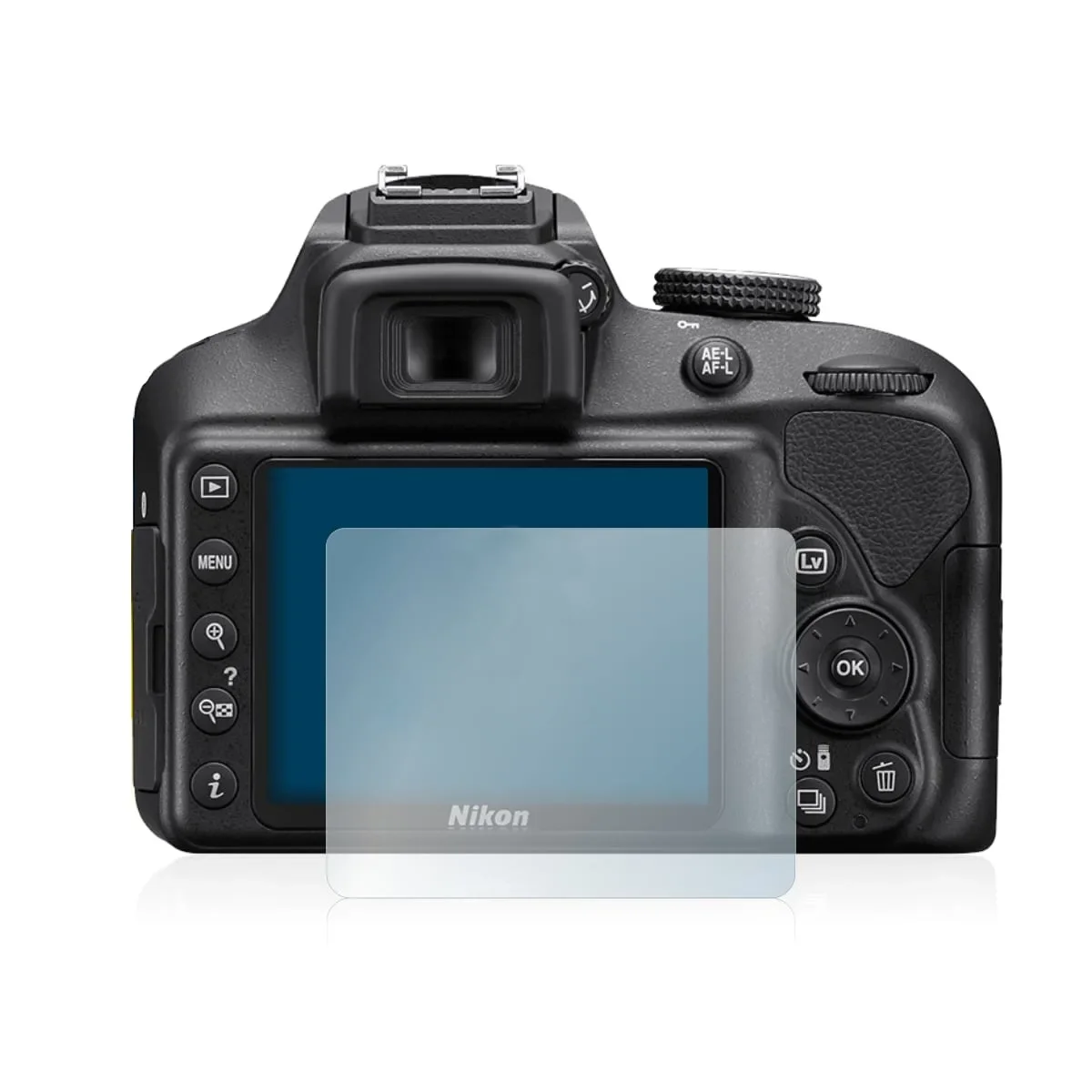 Φωτογραφία προϊόντος: GR OEM Nikon D3500 Glass Screen Protector έως 24 άτοκες δόσεις