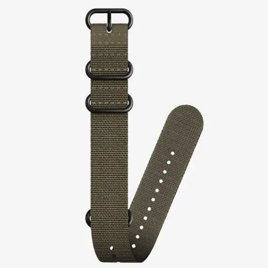 Φωτογραφία προϊόντος: GR Suunto 24MM Dive 2 Textile Zulu Strap Stealth Black Size L έως 12 άτοκες δόσεις ή 24 δόσεις
