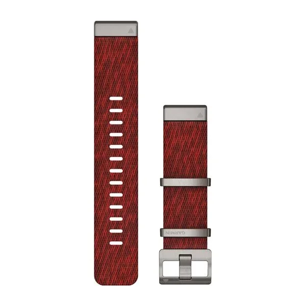 Φωτογραφία προϊόντος: GR Garmin Marq Jacquard Weave Nylon Strap Red έως 12 άτοκες δόσεις ή 24 δόσεις