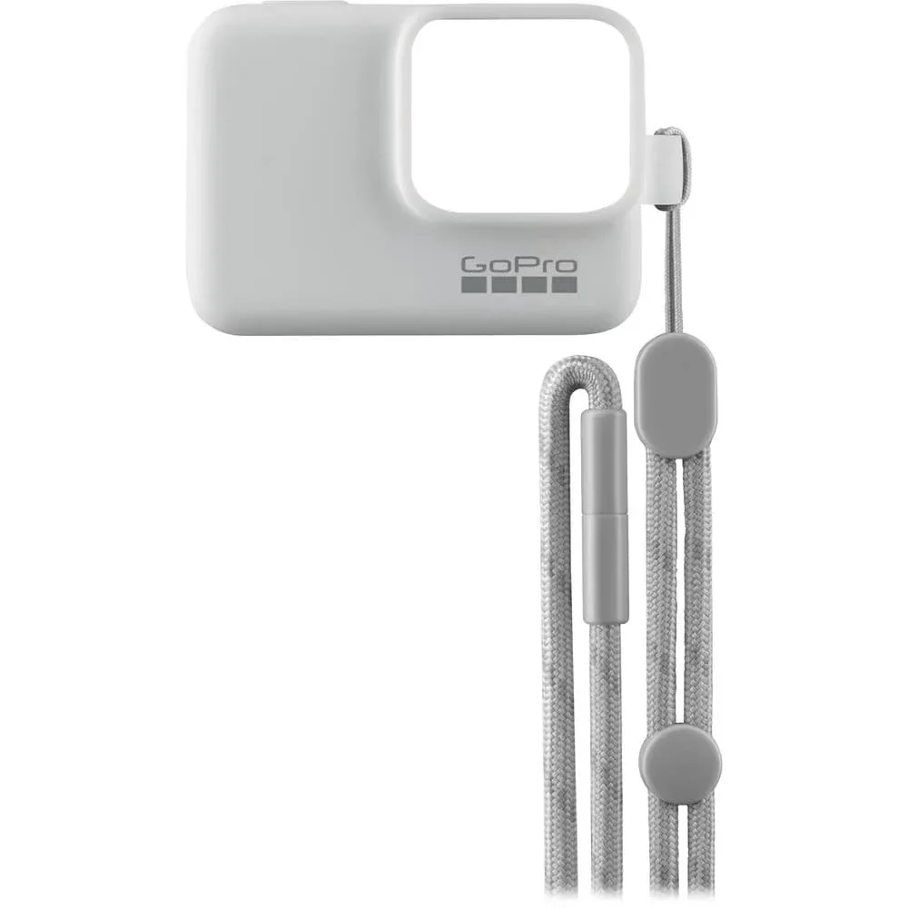 Φωτογραφία προϊόντος: GR GoPro Sleeve + Lanyard White for HERO5/6/7 έως 12 άτοκες δόσεις ή 24 δόσεις