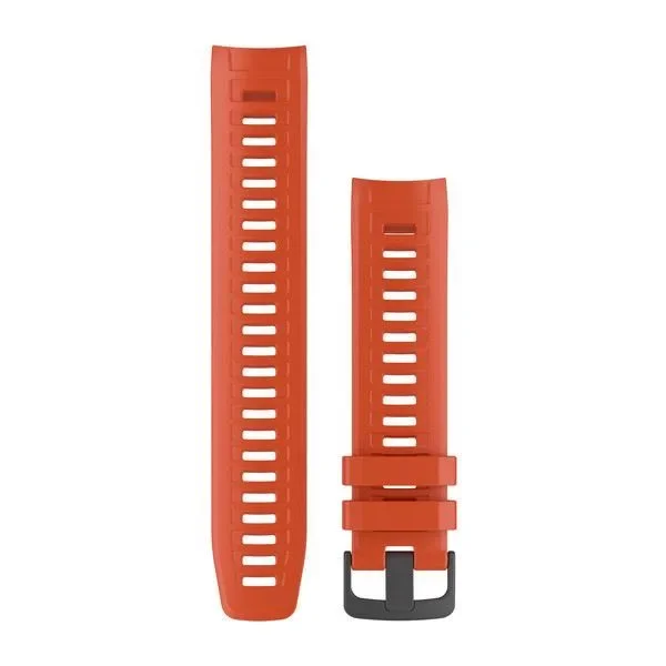 Φωτογραφία προϊόντος: GR Garmin Watch Band Flame Red for Instinct έως 12 άτοκες δόσεις ή 24 δόσεις