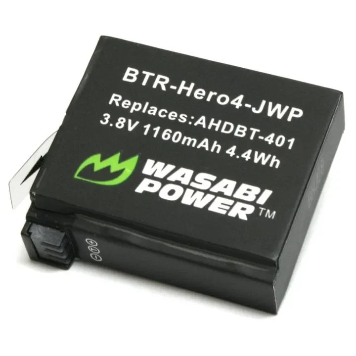 Φωτογραφία προϊόντος: GR Wasabi Power Battery for GoPro HERO4 έως 12 άτοκες δόσεις ή 24 δόσεις