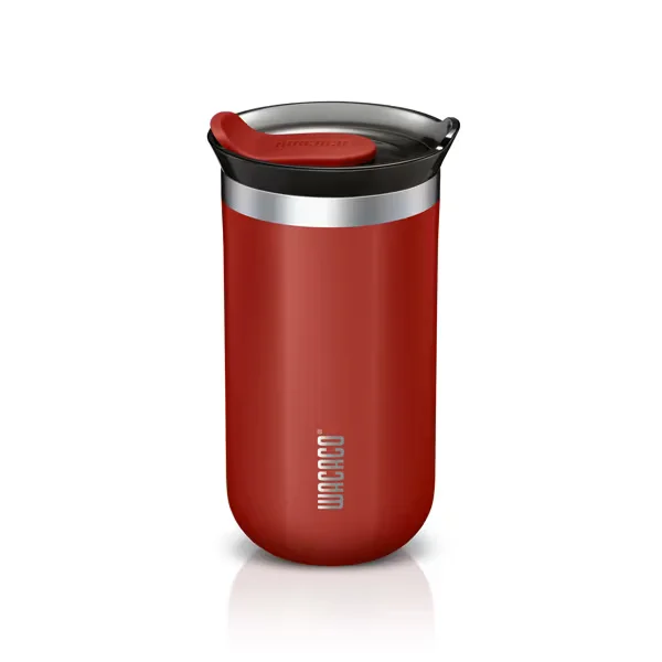 Φωτογραφία προϊόντος: GR Wacaco Octaroma Lungo Travel Mug 300ML Carmine Red έως 12 άτοκες δόσεις ή 24 δόσεις