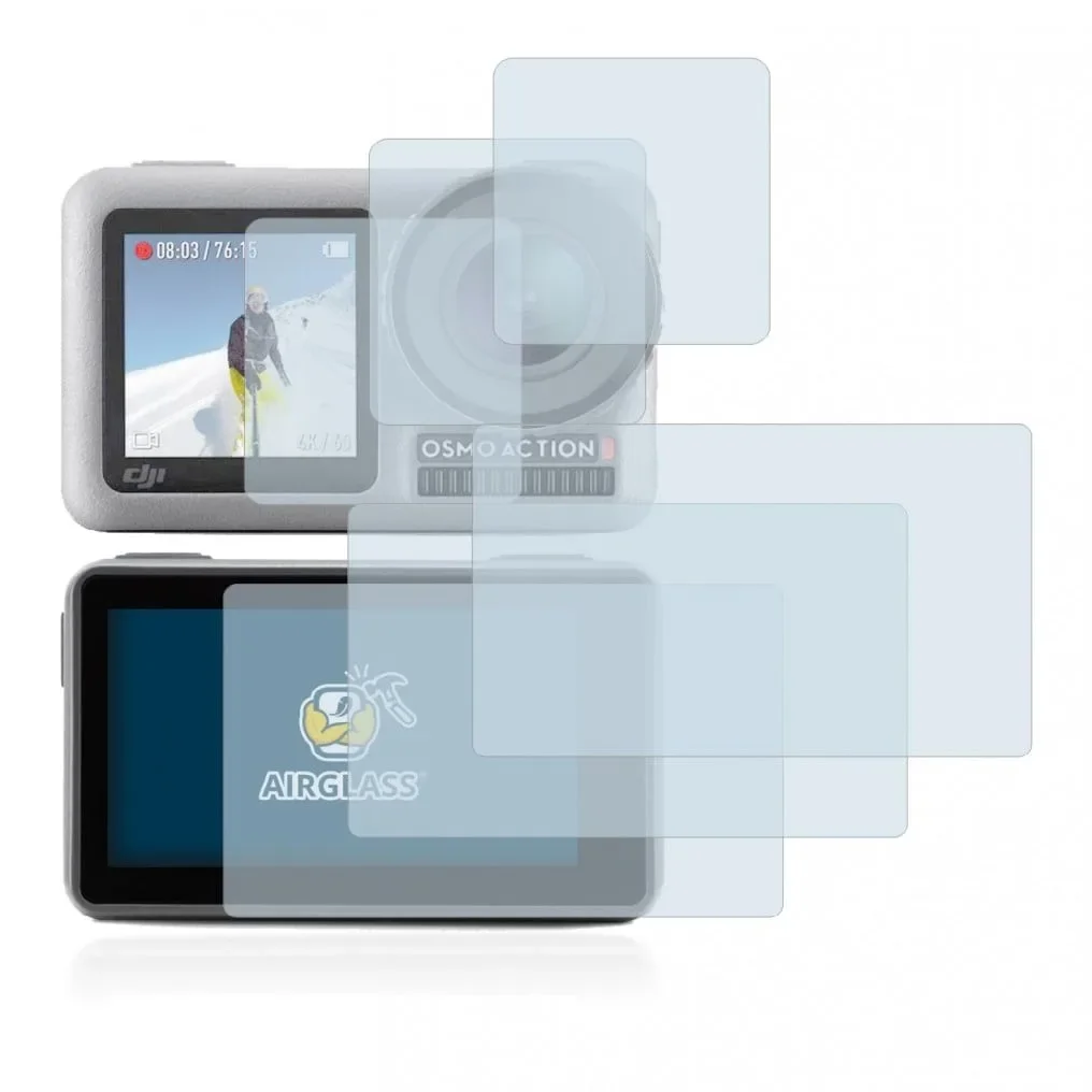 Φωτογραφία προϊόντος: GR Brotect Airglass Screen Protector for DJI Osmo Action (3-Pack) έως 24 άτοκες δόσεις