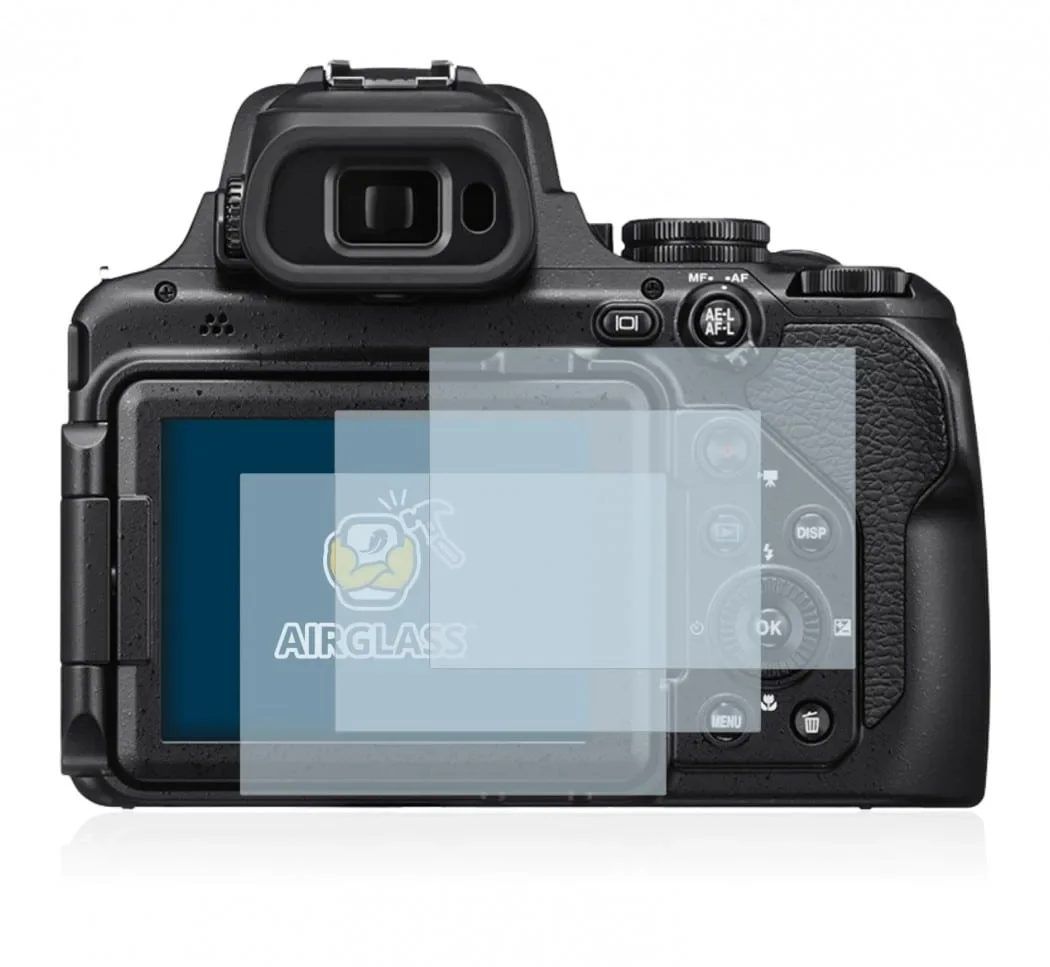 Φωτογραφία προϊόντος: GR Nikon Coolpix P1000 Glass Screen Protector by Brotect (3-pack) έως 12 άτοκες δόσεις ή 24 δόσεις