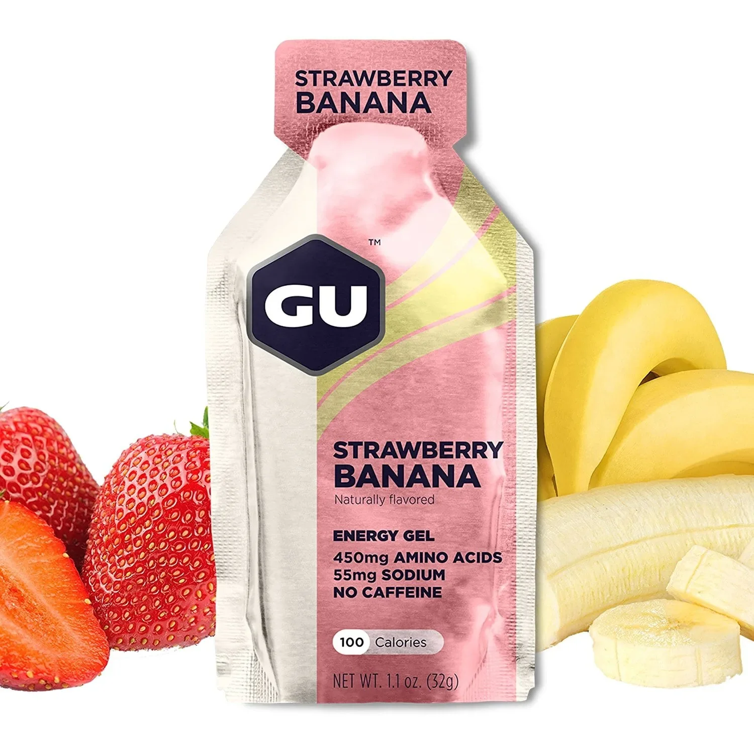 Φωτογραφία προϊόντος: GR GU Energy Gel Strawberry Banana 32g έως 12 άτοκες δόσεις ή 24 δόσεις