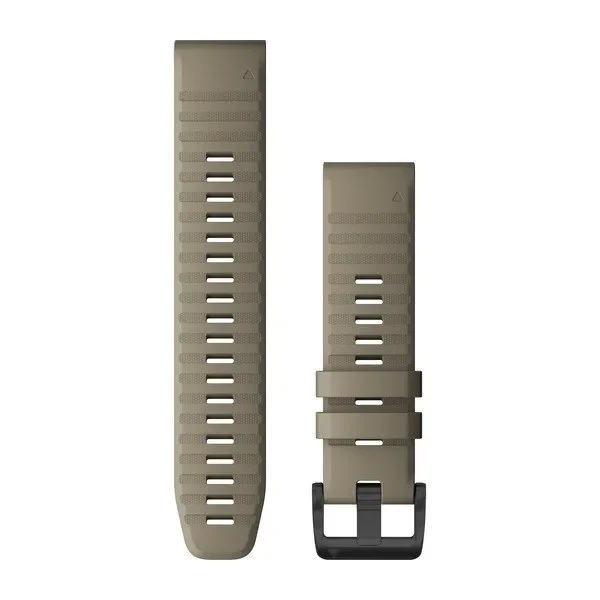 Φωτογραφία προϊόντος: GR Garmin QuickFit 22 Watch Band Dark Sandstone Silicone έως 12 άτοκες δόσεις ή 24 δόσεις