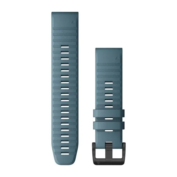Φωτογραφία προϊόντος: GR Garmin QuickFit 22 Watch Band Lakeside Blue Silicone έως 12 άτοκες δόσεις ή 24 δόσεις