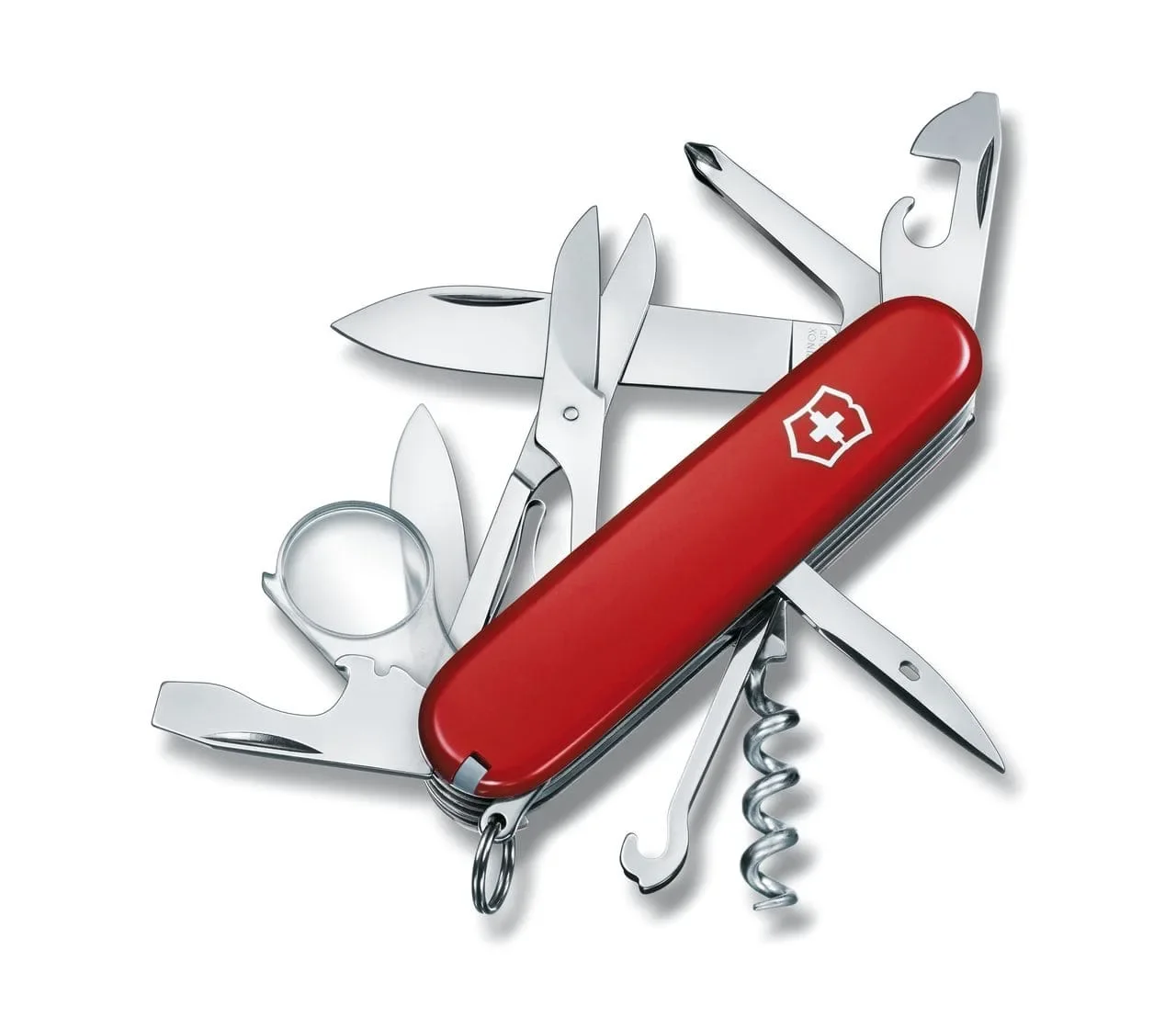 Φωτογραφία προϊόντος: GR Victorinox Explorer Red 91mm έως 12 άτοκες δόσεις ή 24 δόσεις