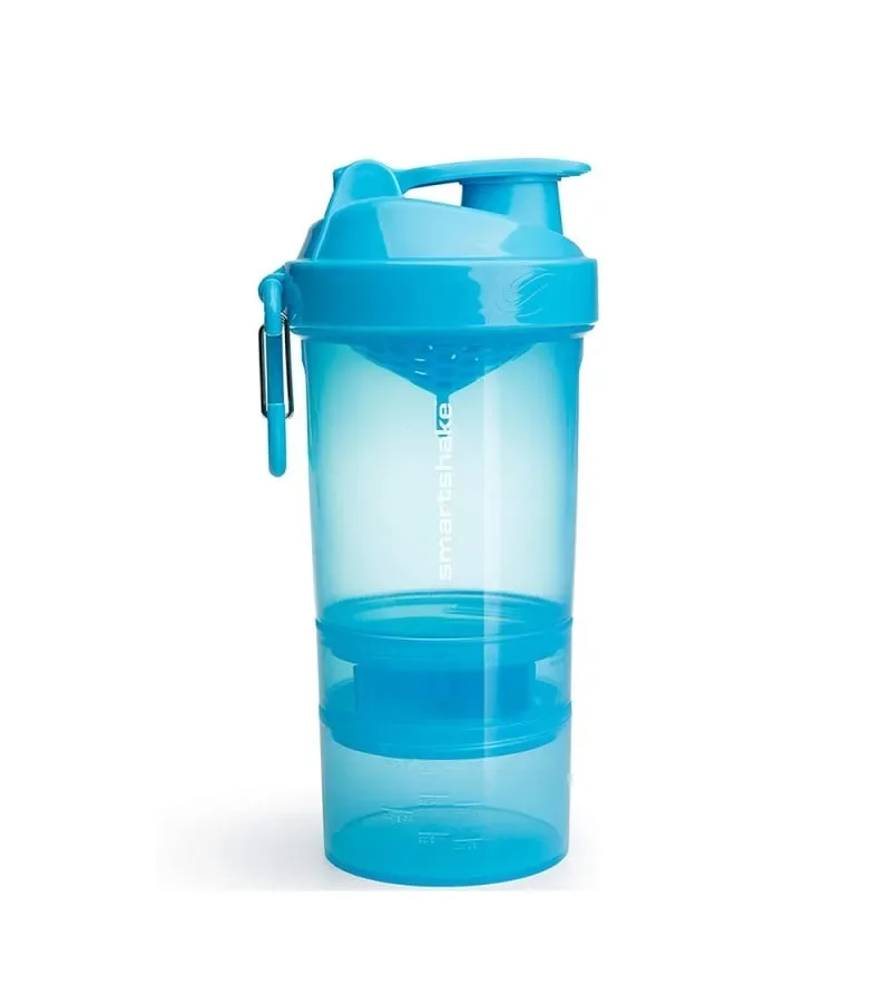 Φωτογραφία προϊόντος: GR SmartShake Original 2 GO 600 ml Neon Blue έως 12 άτοκες δόσεις ή 24 δόσεις