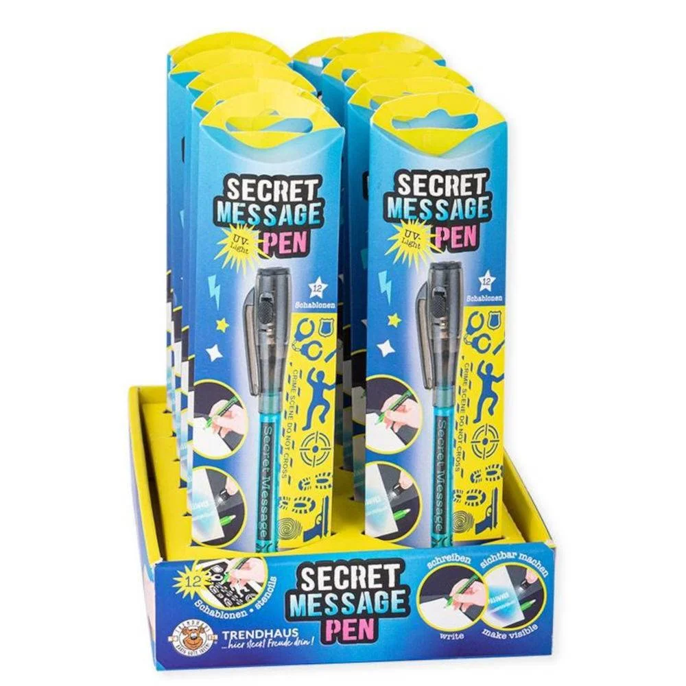 Φωτογραφία προϊόντος: ΣΤΥΛΟ TREND SECRET MESSAGE PEN+ 12 ΣΤΕΝΣΙΛ