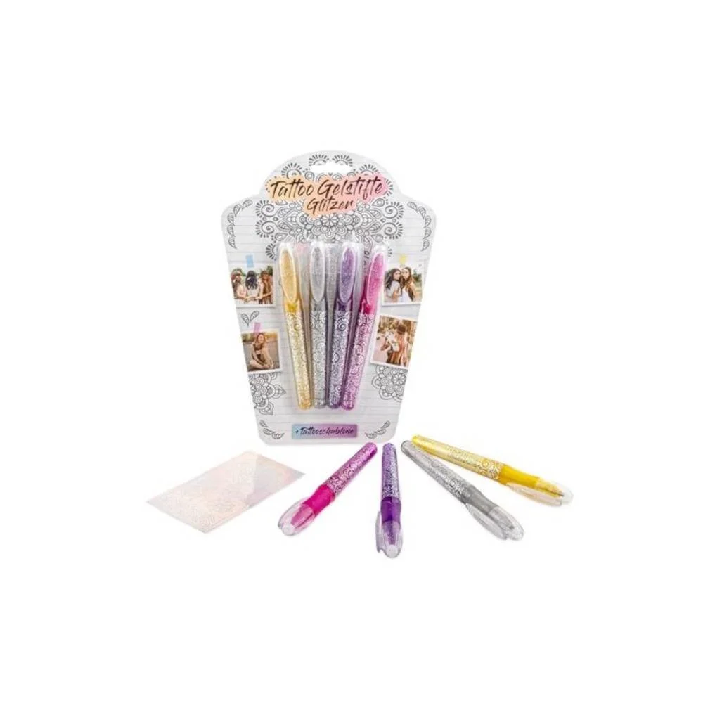 Φωτογραφία προϊόντος: Στυλό TREND 954305 Festival Glitter Tattoo Set 4