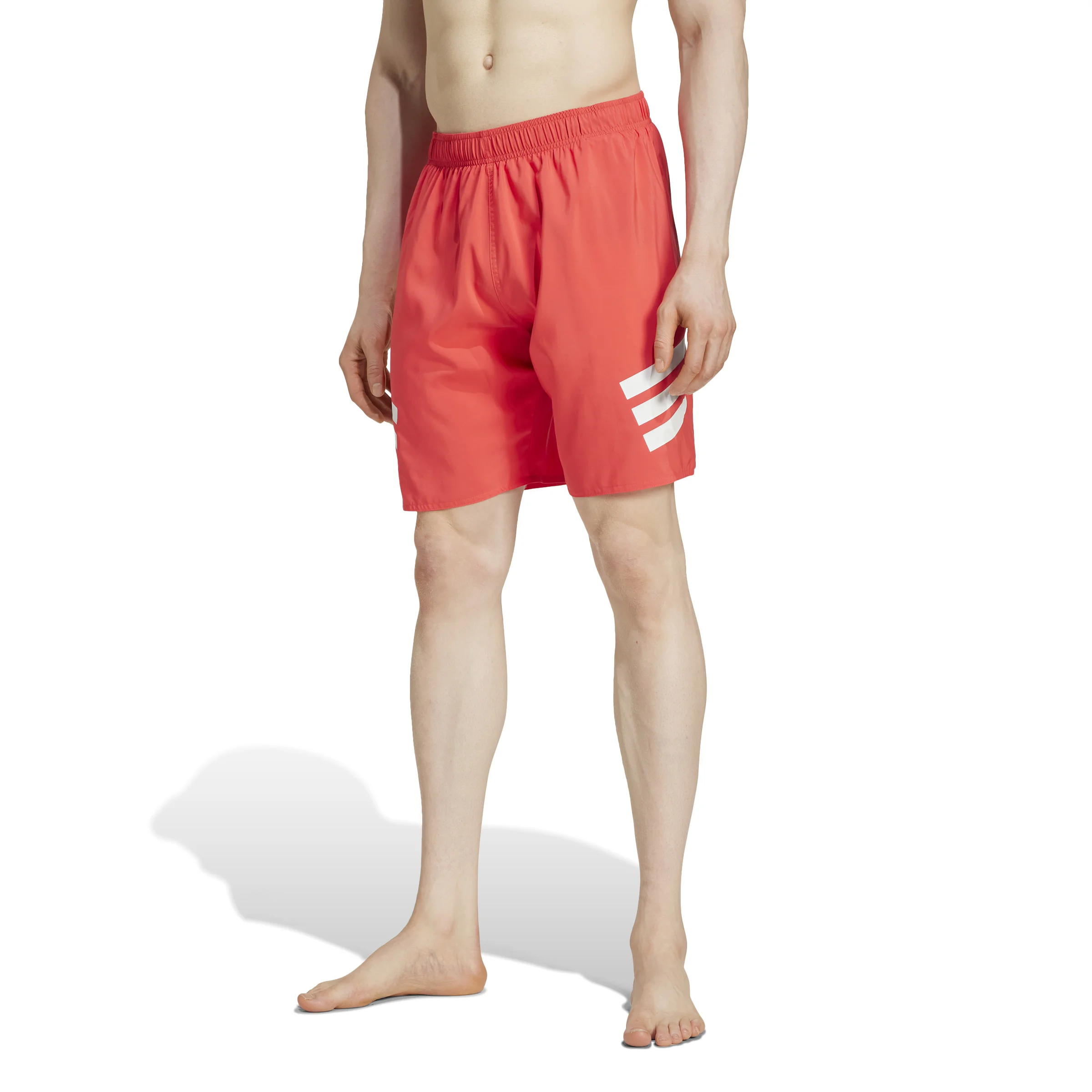 Φωτογραφία προϊόντος: Adidas 3-Stripes Swim Shorts 8-Inch JD4232 Κόκκινο