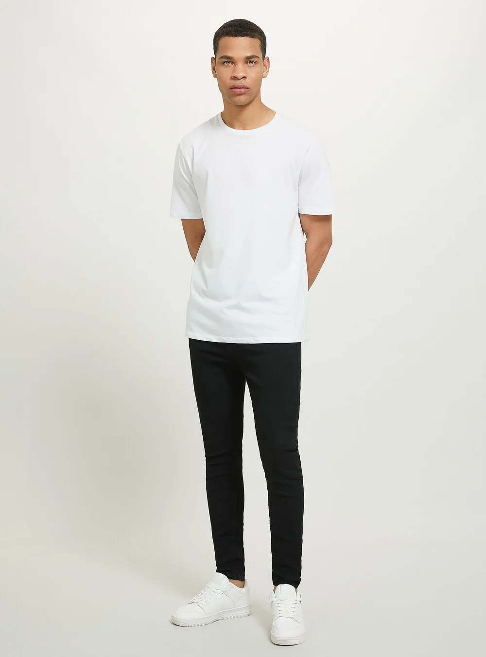 Φωτογραφία προϊόντος: Alcott Uomo (Italy) Μαύρο black jeans super stretch / skinny alcott italy