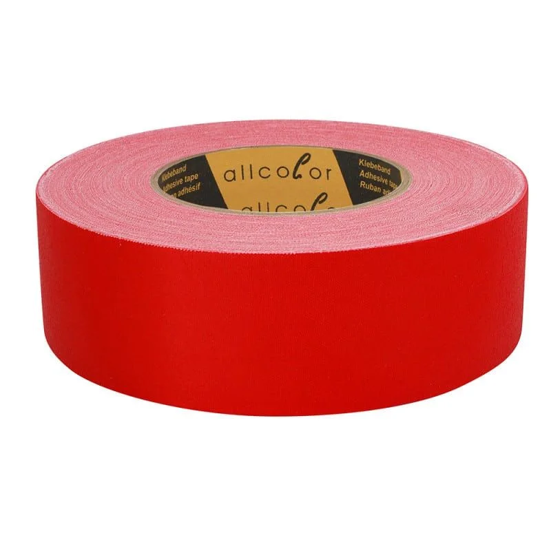 Φωτογραφία προϊόντος: ALLCOLOR GAFFER-TAPE Gaffer-Tape Expert Line matt - 48mm x 50m red