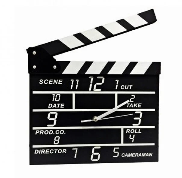 Φωτογραφία προϊόντος: OEM Ρολόι Κλακέτα - Clapboard Clock