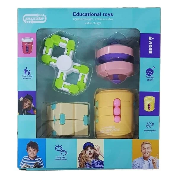 Φωτογραφία προϊόντος: OEM Set Fidget toys - Σετ των 4 Τεμαχίων