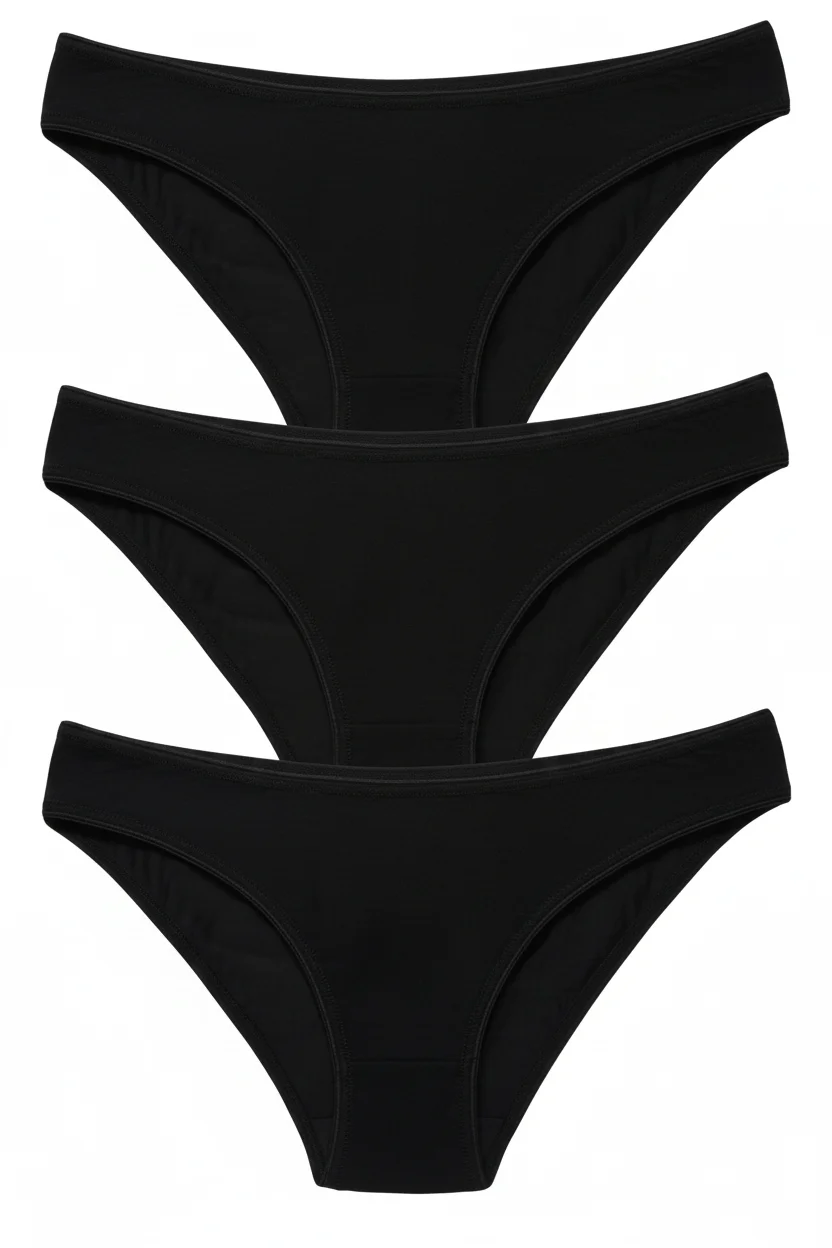 Φωτογραφία προϊόντος: Aelia by Lido Underwear ΓΥΝΑΙΚΕΙΟ ΚΥΛΩΤΑΚΙ AELIA ΒΑΜΒΑΚΕΡΟ ΜΠΙΚΙΝΙ - ΜΑΥΡΟ - ΣΥΣΚΕΥΑΣΙΑ 3 ΤΕΜΑΧΙΩΝ