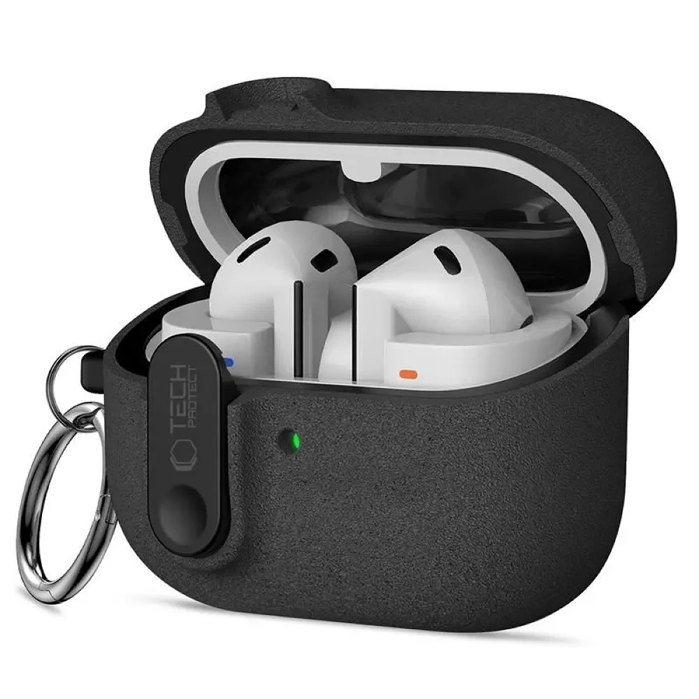 Φωτογραφία προϊόντος: Tech-Protect Θήκη Slim Hook Samsung Galaxy Buds 3 / 3 FE / 3 Pro Black