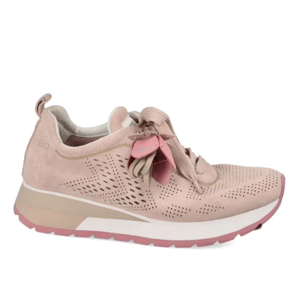 Φωτογραφία προϊόντος: Donna Serena Sneakers Γυναικείο δέρμα/ύφασμα Μπεζ DSE/516008 NUDE