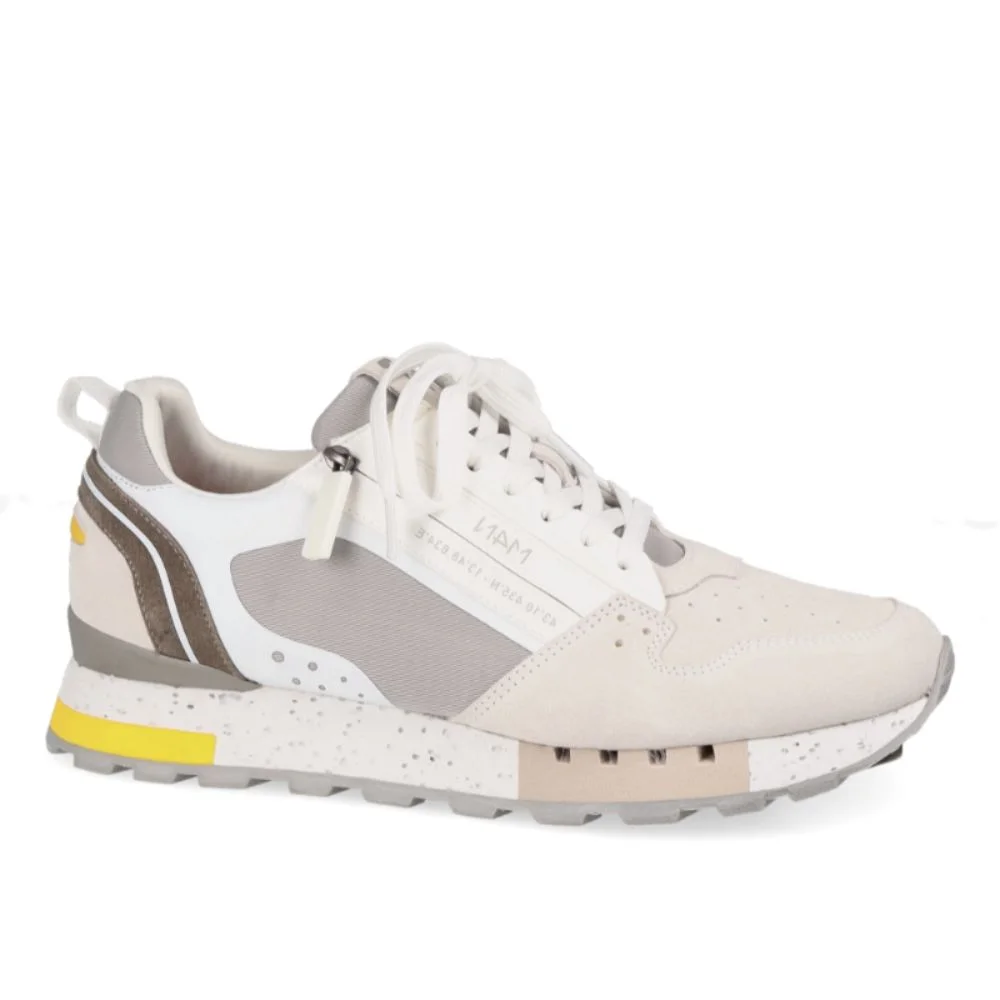 Φωτογραφία προϊόντος: Comart Sneakers Ανδρικό ύφασμα/δέρμα Άσπρο M4N/6042 OFF/ WHITE