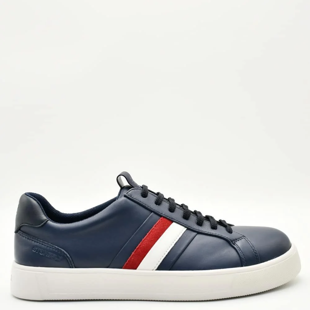 Φωτογραφία προϊόντος: Sneakers Ανδρικά Stonefly 222713 DE7 Power 16 σε μπλε δέρμα nappa
