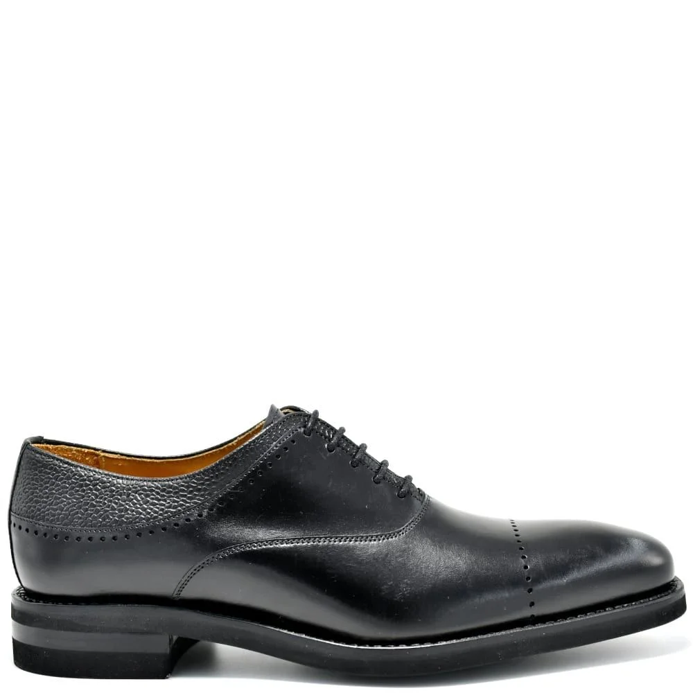 Φωτογραφία προϊόντος: BERWICK 1707 Oxfords παπούτσια Ανδρικά Berwick 4113 σε μαύρο δέρμα με extra light σόλα