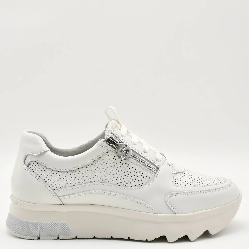 Φωτογραφία προϊόντος: Sneakers Γυναικεία Stonefly 222509 150 Spock 45 σε λευκό δέρμα nappa