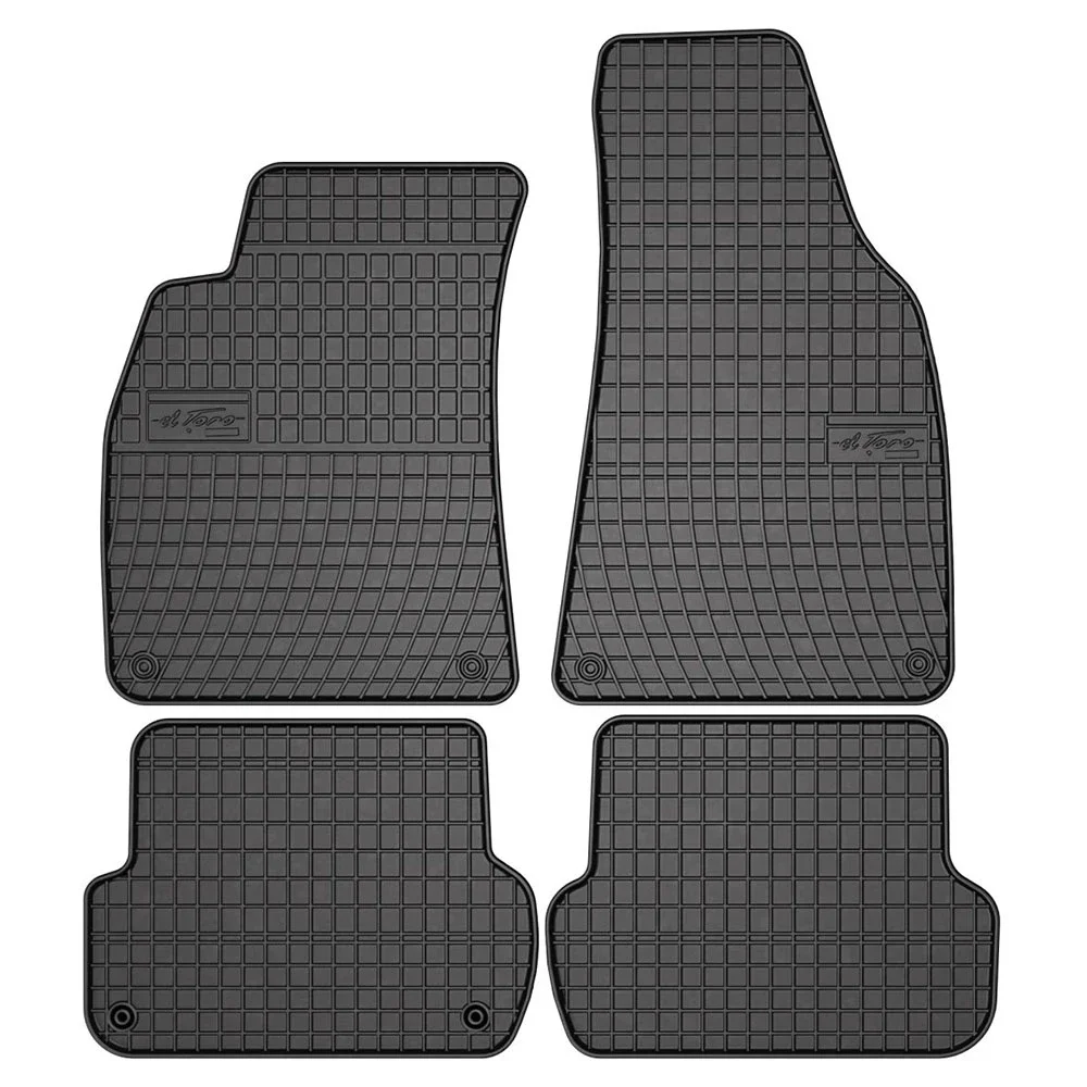Φωτογραφία προϊόντος: Audi Α4 Β6 (2000-2004) / Β7 (2004-2008) / Seat Exeo (2008-2013) λαστιχένια μαύρα πατάκια Frogum El Toro - 4τμχ