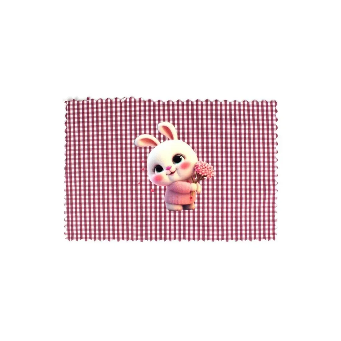 Φωτογραφία προϊόντος: Σουπλά Φαγητού Dimcol Cute Bunny 37 35X50 Μπορντό