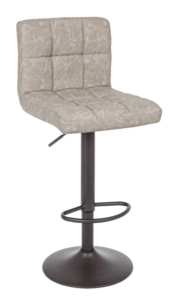 Φωτογραφία προϊόντος: Σκαμπό Bar "Greyson " Light Grey 42x51x92/113/63,5/84,5cm (Bizzotto) (BZ-0733298)