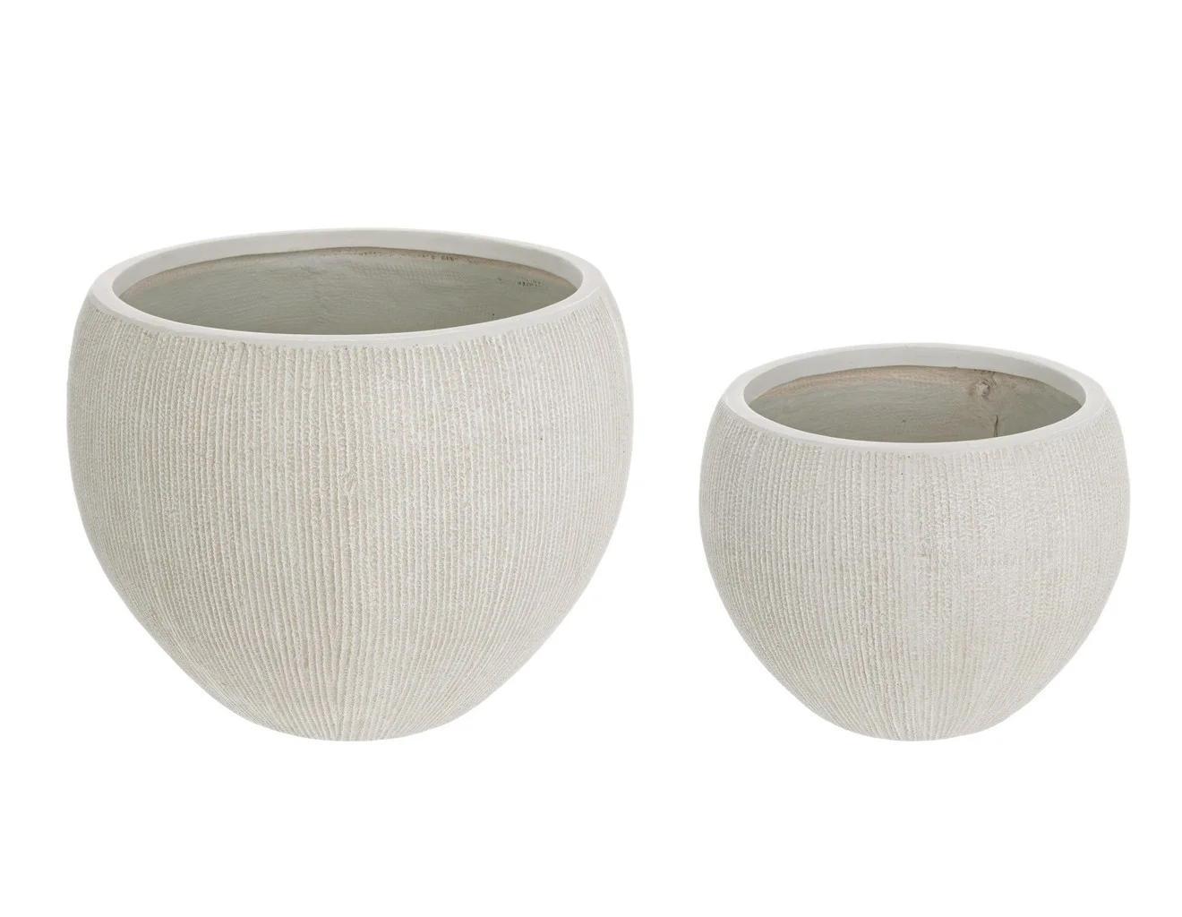 Φωτογραφία προϊόντος: Set Κασπό 2pcs "Brush" Beige Φ39,5x30cm Φ51x39cm (Bizzotto) (BZ-0790581)