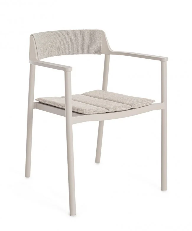 Φωτογραφία προϊόντος: Πολυθρόνα Alu-Rope "Ropery" Morny 57x57x76,5cm (Bizzotto) (BZ-0663815)