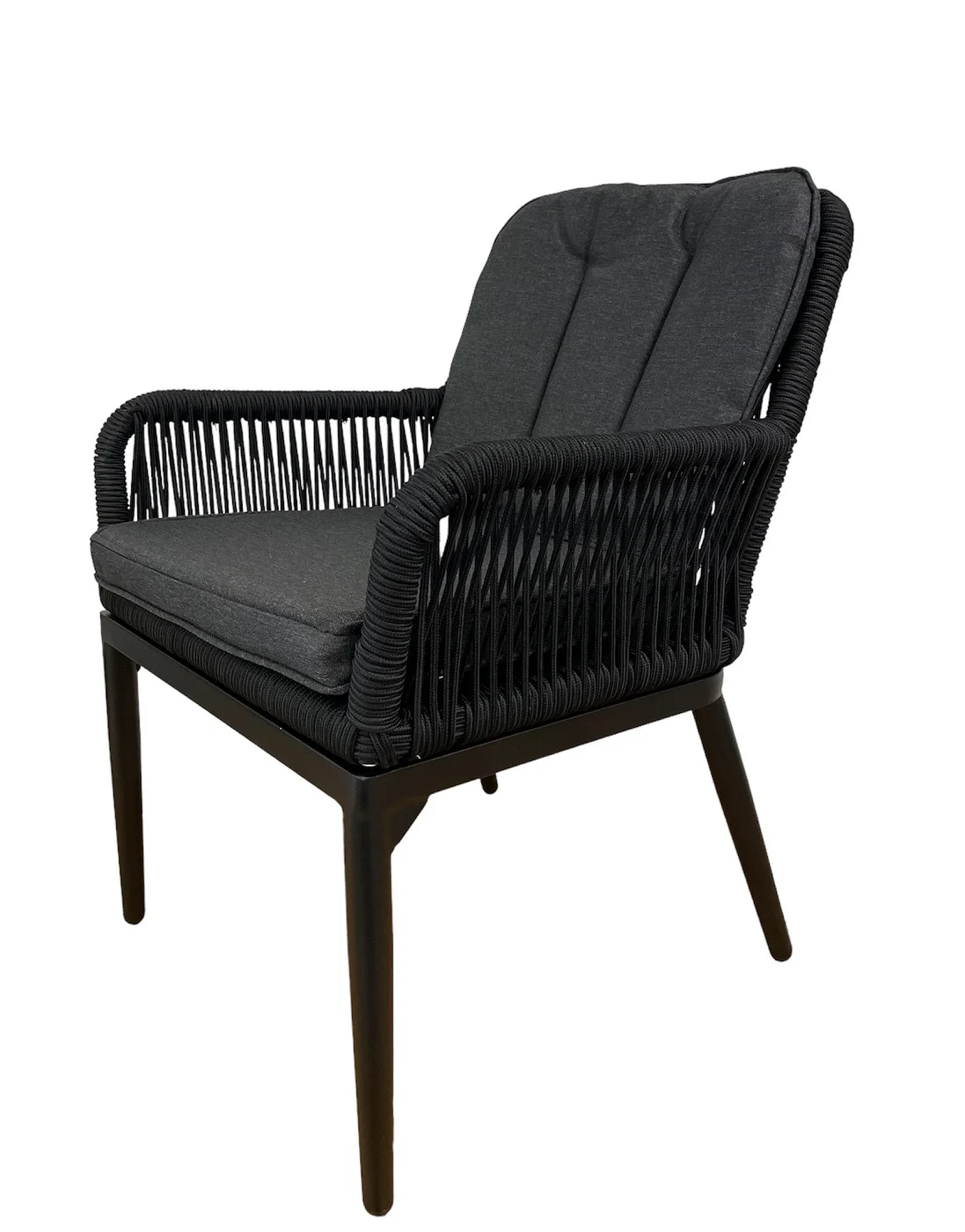 Φωτογραφία προϊόντος: Πολυθρόνα Deluxe Rope Amaya Black (GYMS) (GM-19103V-BLK)