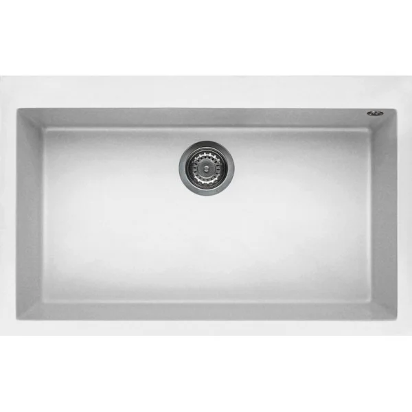 Φωτογραφία προϊόντος: Elleci Quadra 130 79x50cm Bianco Titano Ένθετος Γρανίτης