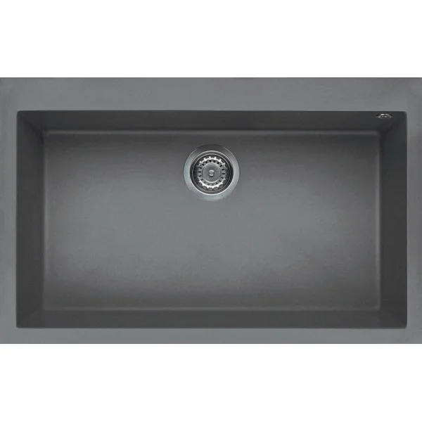 Φωτογραφία προϊόντος: Elleci Quadra 130 79x50cm Titanium Ένθετος Γρανίτης