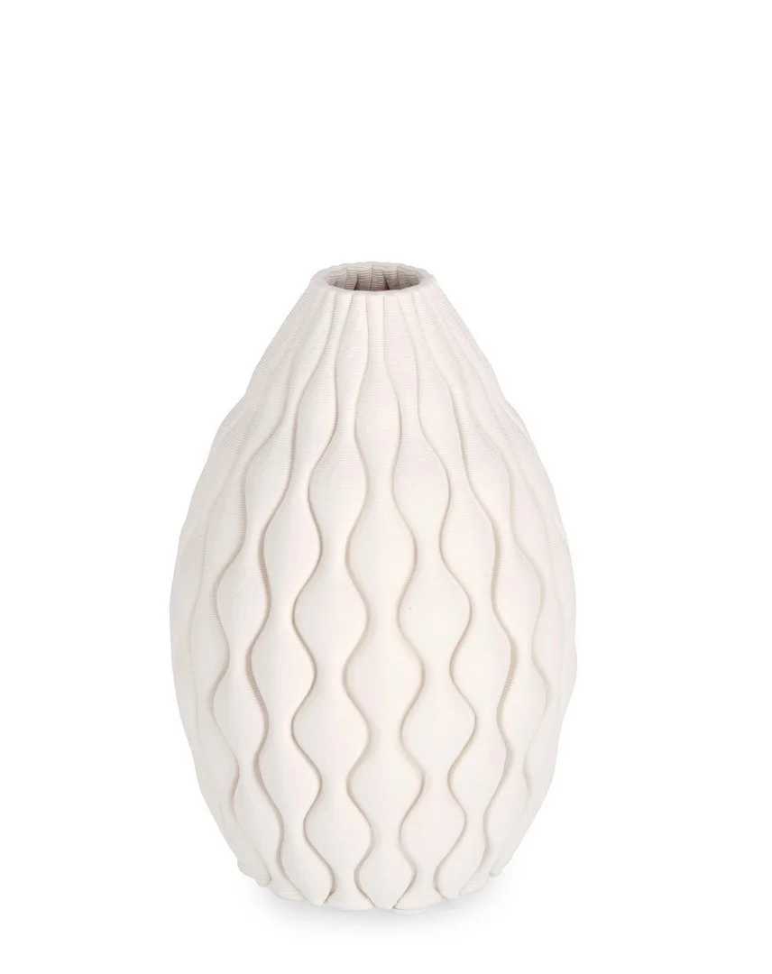 Φωτογραφία προϊόντος: Κεραμικό βάζο "Kylo" Beige Φ16x24cm (Bizzotto) (BZ-0501666)
