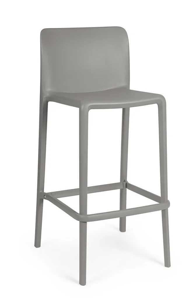 Φωτογραφία προϊόντος: Σκαμπό Bar "Chloris " Γκρί 48x44x102/75cm (Bizzotto) (BZ-0650052)