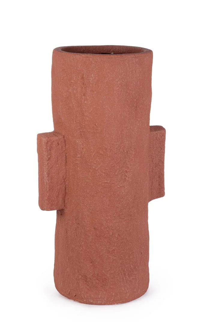 Φωτογραφία προϊόντος: Κεραμικό Κασπό "Materic" Ro Terracotta Holder H Φ40x100h (Bizzotto) (BZ-0790800)