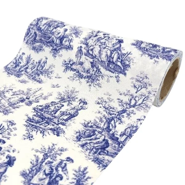 Φωτογραφία προϊόντος: ED Collection ΥΦΑΣΜΑ RUNNER ΑΠΟΙΚΙΑΚΟ TOILE DE JOUY 24CMX5M (ΜΠΛΕ)