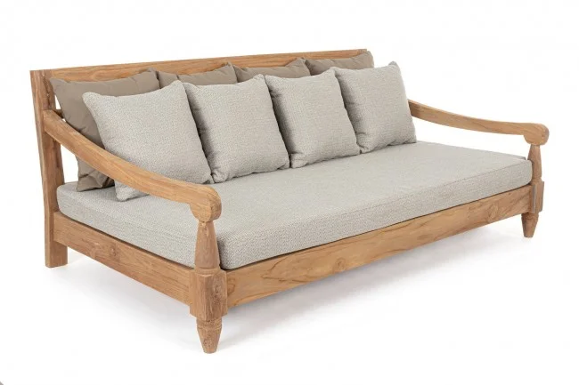 Φωτογραφία προϊόντος: Καναπές Teak "Bali" Natural 190x112x81cm (Bizzotto) (BZ-0806781)